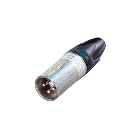 Neutrik | NC3MXX - XLR 3P cable conn nickel Male