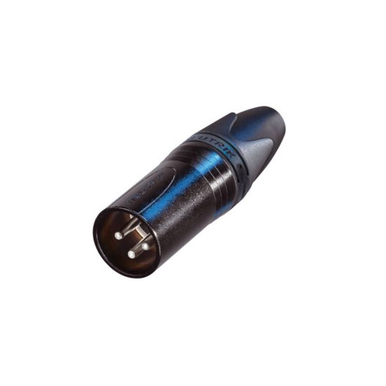 Neutrik | NC3MXX-BAG - XLR 3P cable conn black Male