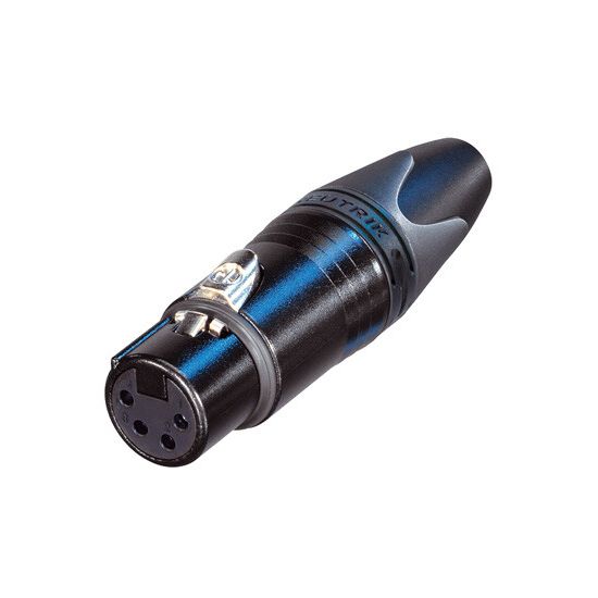 Neutrik | NC4FXX-BAG - XLR Cable Connector 4 Pole Female