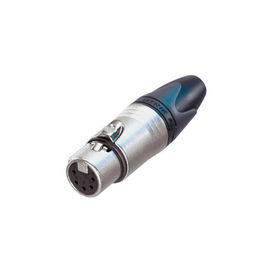 Neutrik | NC5FXX - XLR 5P cable conn nickel Female