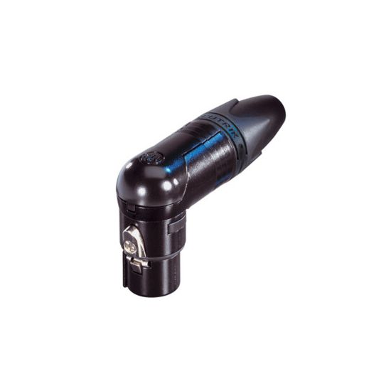 Neutrik | NC3FRX-BAG - XLR Right-Angle conn. 3 Pole Female