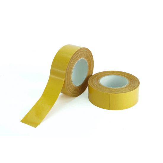 4023 Double sided linen tape 50mm / 25m transparent
