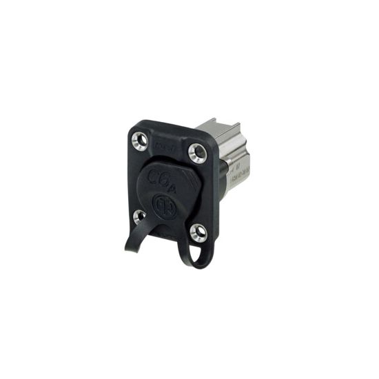 Neutrik | NE8FDX-Y6-W - EtherCON CAT6A IDC chassis conn IP65