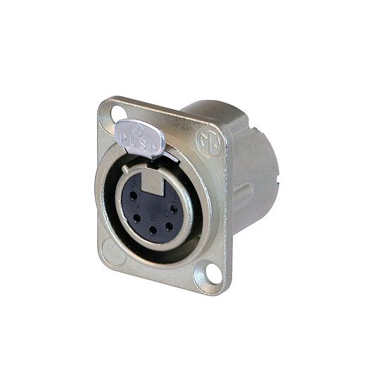 Neutrik | NC5FD-LX - XLR 5P chassis connector nickel Female