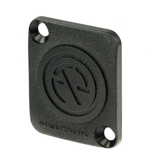 Neutrik - DBA-BL - DUMMY PLATE D-SERIES BLACK