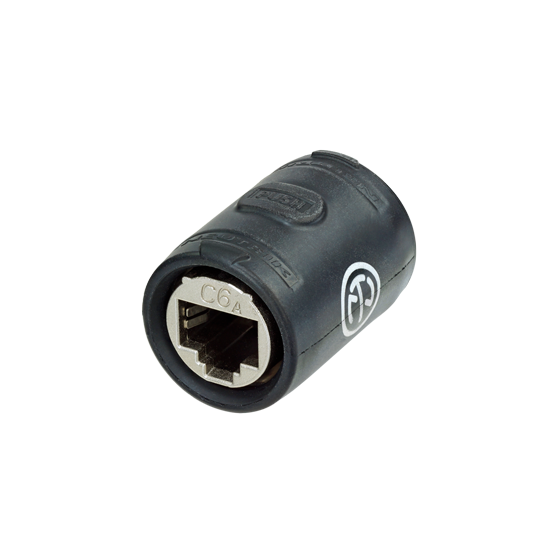 Neutrik | NE8FFX6-W - EtherCON CAT6A Feedthrough Adapter