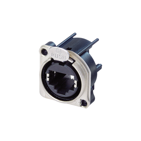 Neutrik | NE8FBH - EtherCON right angle chassis conn Female
