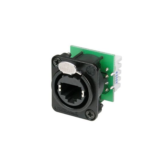 Neutrik | NE8FDV-YK-B - EtherCON IDC chassis conn Female