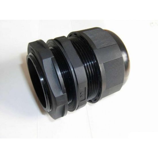 Harting M25 cable gland, black, for connectors
