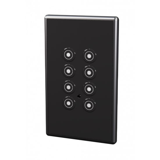 Pharos - BPS UK BB - Button Panel Station UK Black-on-Black
