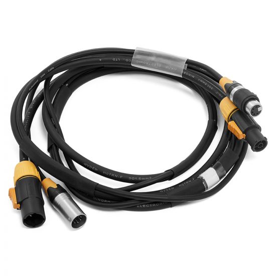 CLF - DMX & Power Combi Cable - 2.5m