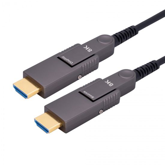 Armored HDMI 2.1 D-D AOC cable, 50m