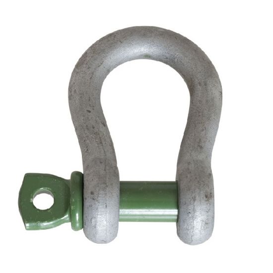 Green Pin - Bow Shackle, Screw collar pin - 3,25 T