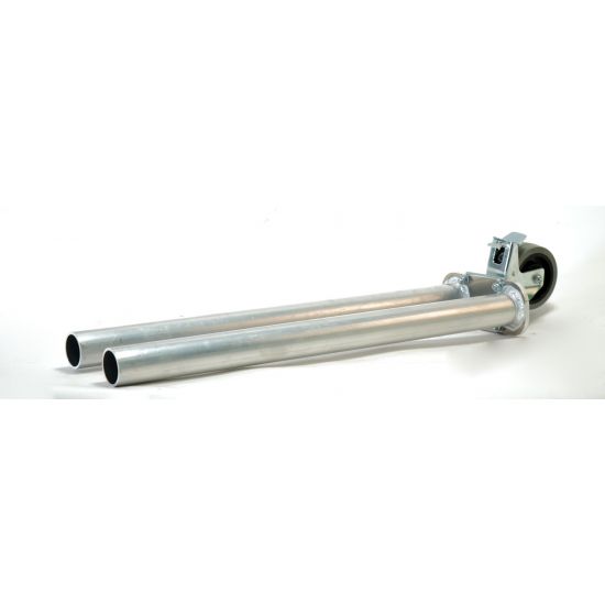 Used | Eurotruss - Round leg - 80cm - 2x w/ castor & brake
