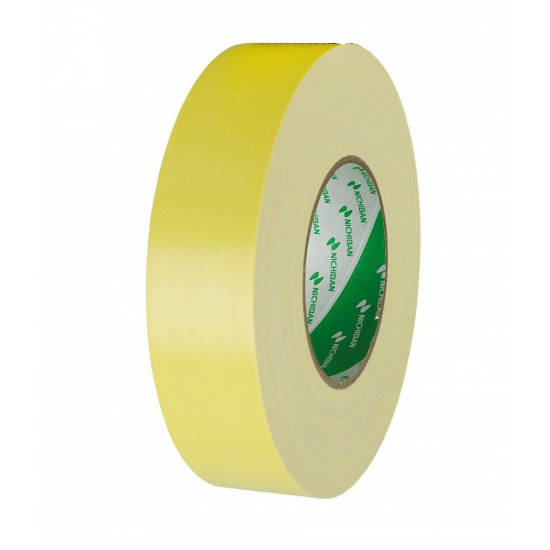 Nichiban - 1200 Gaffa tape 25mm / 50m, yellow