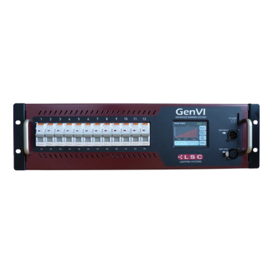LSC - GenVI Dimmer GEN12/16T - Hardwired