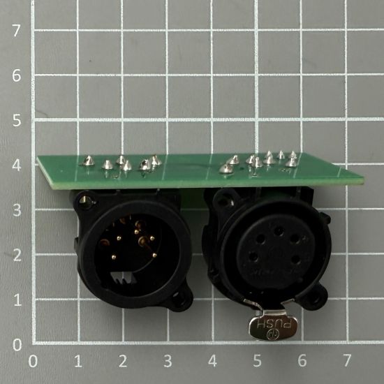 JEM | PCBA XLR5,MALE/FEMALE
