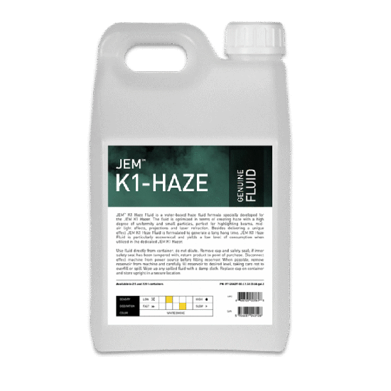 JEM | K1 Haze Fluid, 4x2.5L