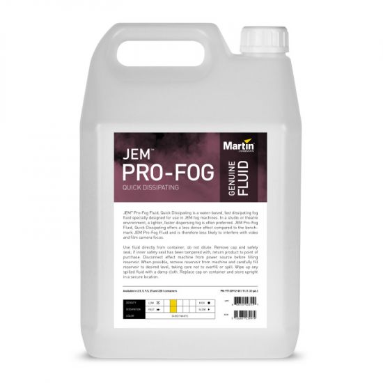 Martin - JEM Pro-Fog Quick Dissipate, 5L