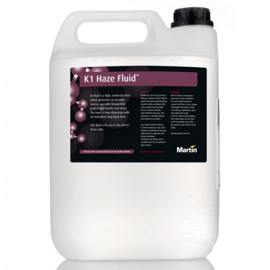 Martin - K1 Haze Fluid, 4 x 2.5L