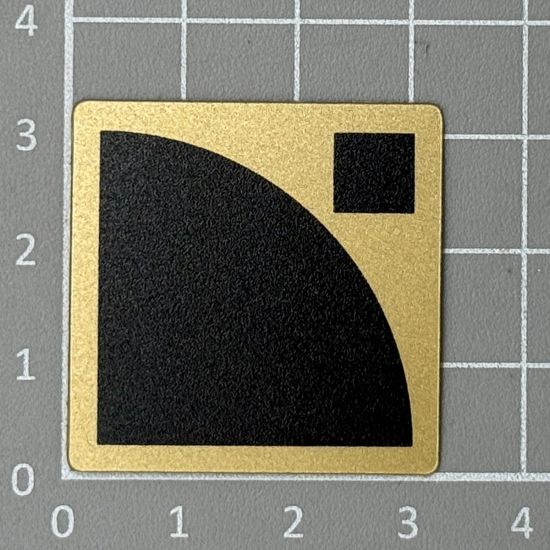 L-Acoustics | Kit 1 Large stick-on plastic logo