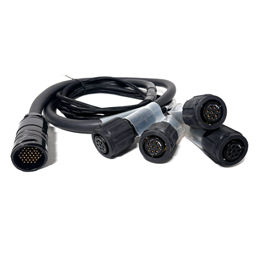LK32 Speakercable [M] > 4x Cacom LK8 [F] 2,5m (SC32)