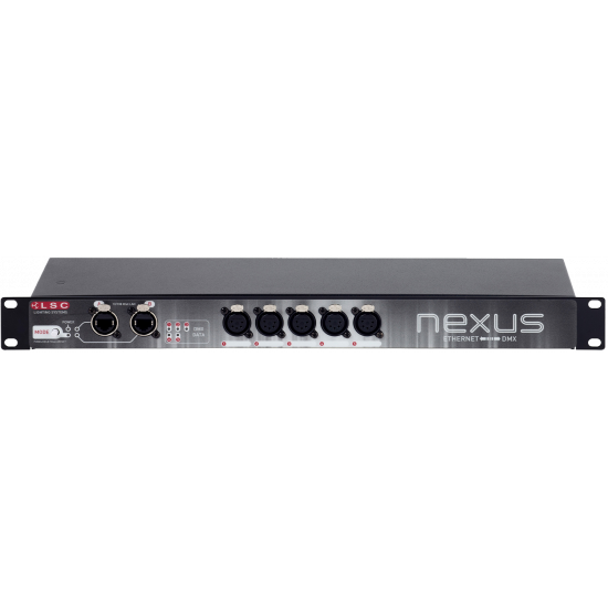 LSC - Nexus NXSR 19” 5-port DMX/Ethernet converter