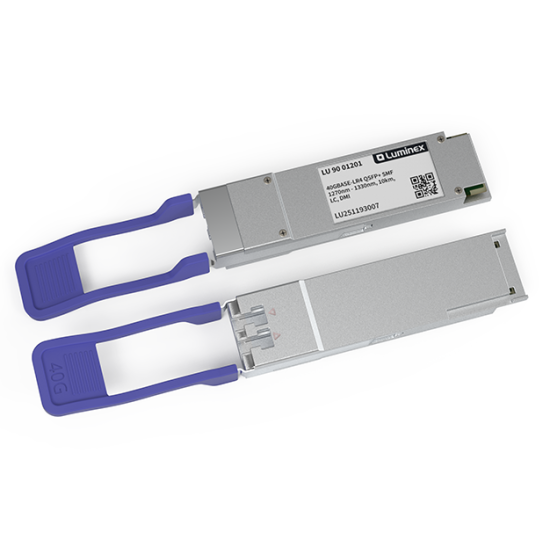 Luminex | 40GBase - LR4 QSFP+ SMF Transceiver 1270 to 1330nm
