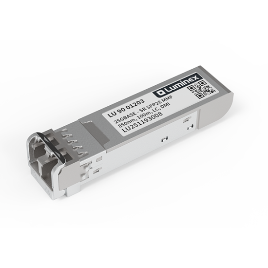 Luminex | 25GBase - SR SFP28 MMF Transceiver 850nm, 100m, LC