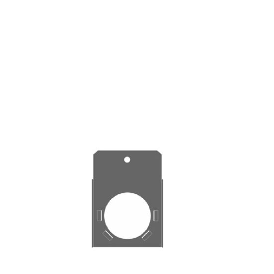 City Theatrical - Martin ELP Tabbed gobo holder - A-Size