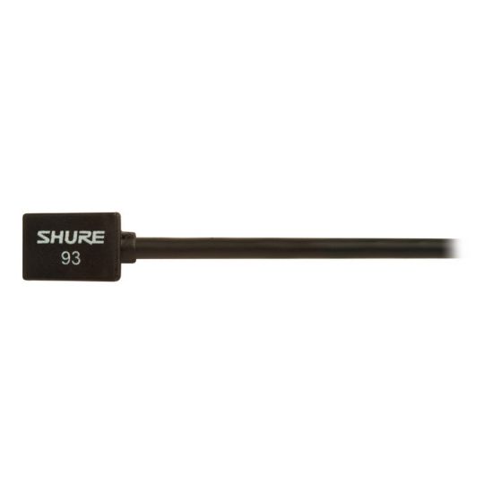 Shure | WL93 - Subminiature Lavalier, black, omnidirectional