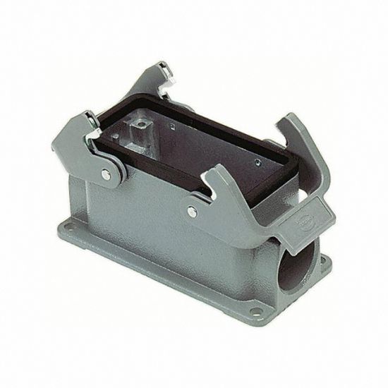 Harting - HAN16 chassis part surface mount version 2xPG21