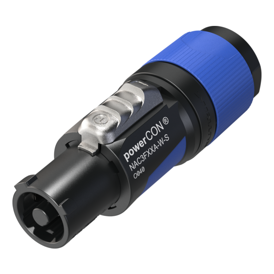 Neutrik | NAC3FXXA-W-S-D - PowerCON Blue Small [100 pieces]
