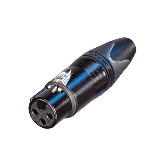 Neutrik | NC3FXX-BAG - XLR Cable Connector 3 Pole Female