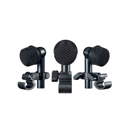 Shure | NXN6-3PK - Nexadyne Tom Mic, XLR, Black, 3 Pack