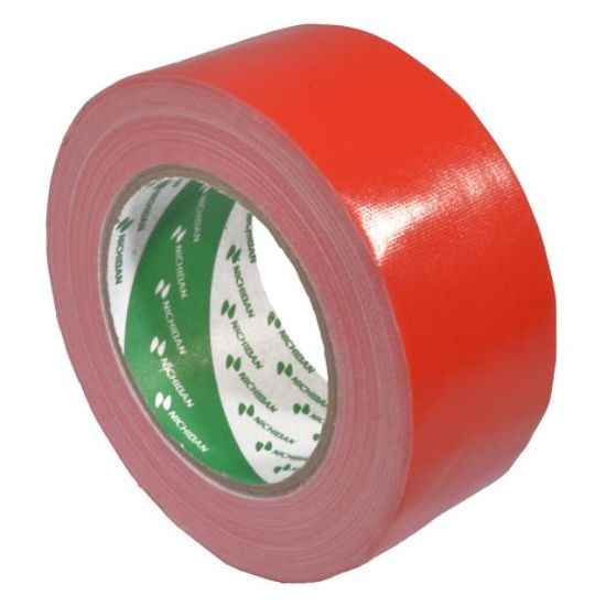 Nichiban - 1200 Gaffa tape 50mm / 25m, red