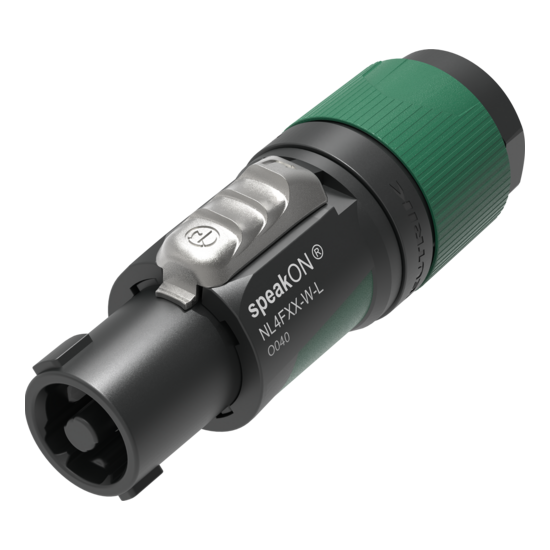 Neutrik | NL4FXX-W-L-D - SpeakON Con. Female 4P [100 pieces]
