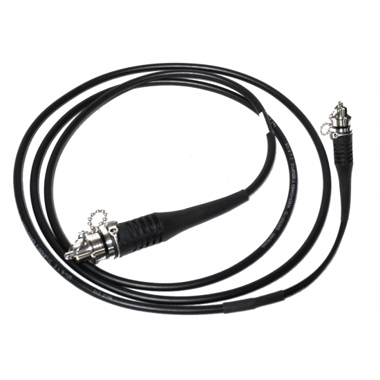 Fiber Field Cable, 2-core, SM, Q-ODC2 - extention 1m