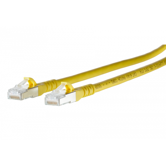 Metz - Patchcable CAT6A S/FTP RJ45 Yellow 3,0M