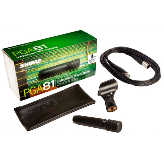 Shure | PGA81 - XLR - Small-Diaphragm Condenser Microphone