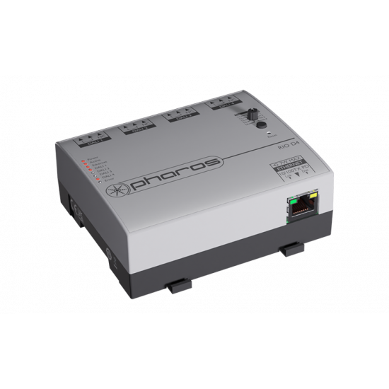 Pharos - RIO D4 - Pharos Remote DALI 4-Port Device