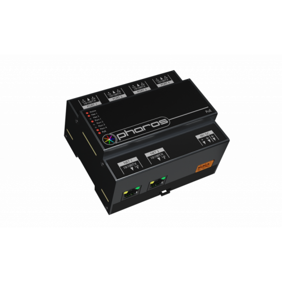 Pharos - POE - DIN-rail Ethernet Switch