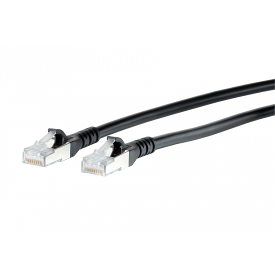 Metz - Patchcable CAT6A S/FTP RJ45 Black 20,0M