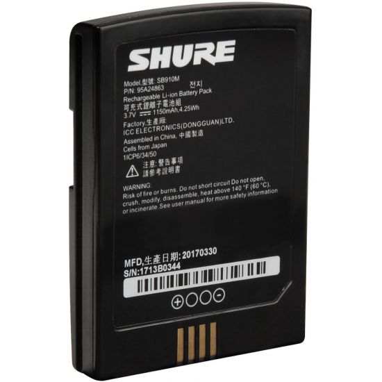 Shure | SB910M - Lithium-Ion Battery for ADX1M