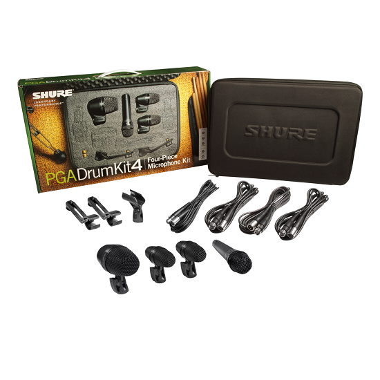 Shure - PGADRUMKIT4 Drum microphone kit
