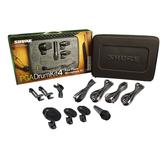 Shure | PGADRUMKIT4 - Drum Microphone Kit
