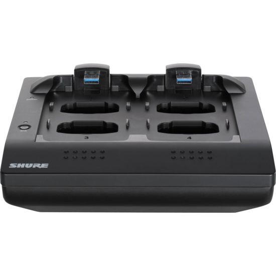 Shure | MXWNCS4-E - 4-way Networked Charging Station