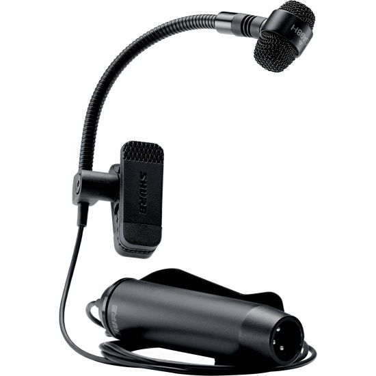 Shure | PGA98H-XLR - Condenser Clip-on Microphone, cardioid