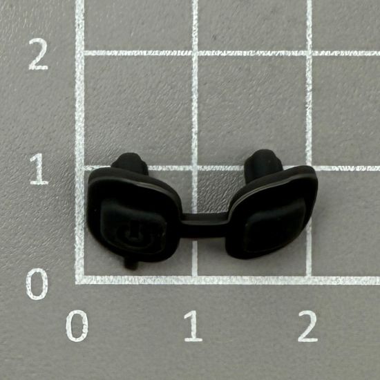 Shure | Rubber Push Button Gray | SLX2