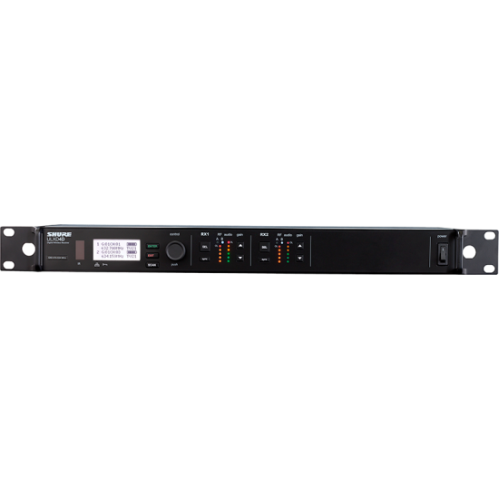 Shure | ULXD4DE - H51 (534-598 MHz) - Dual Channel Receiver